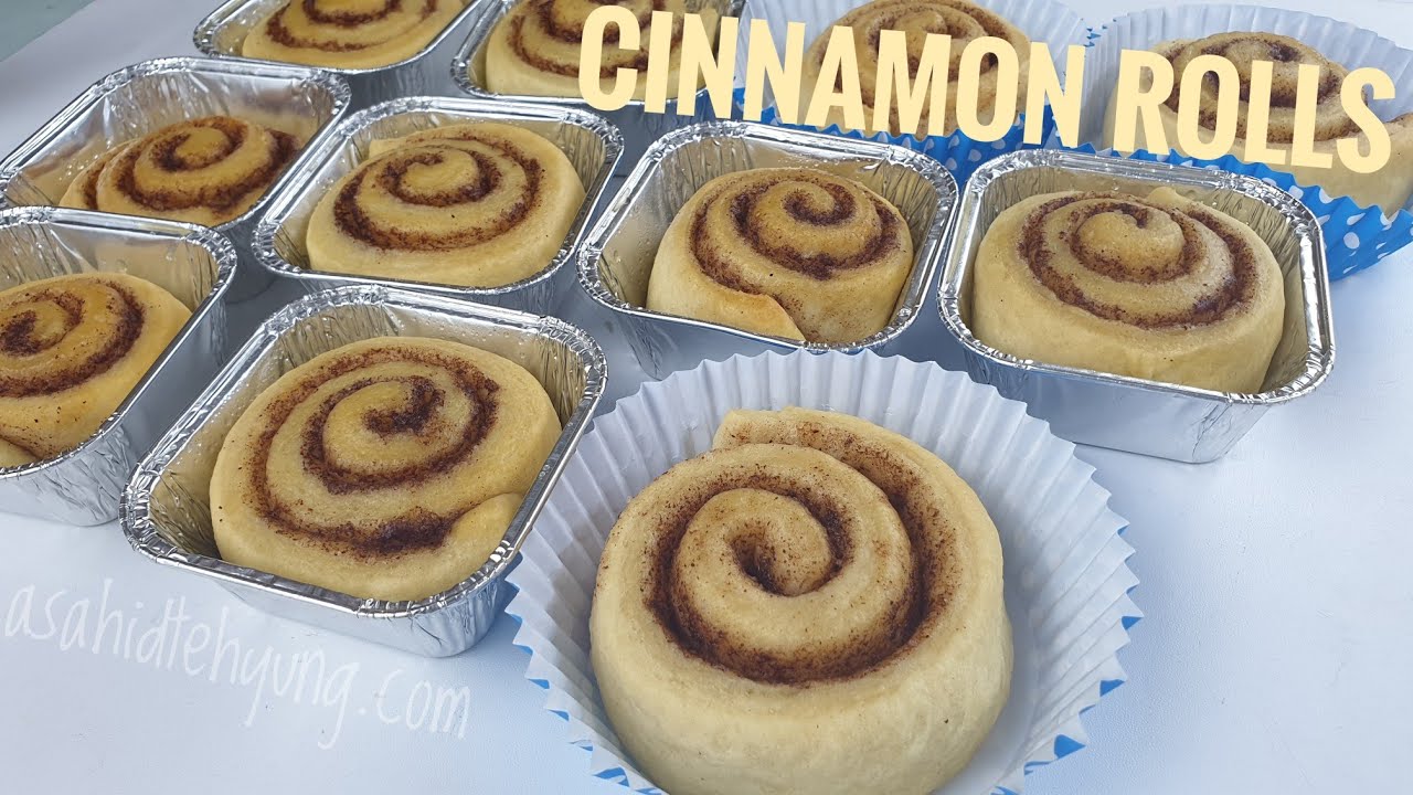 Langkah mengolah Cinnamon Roll sedap