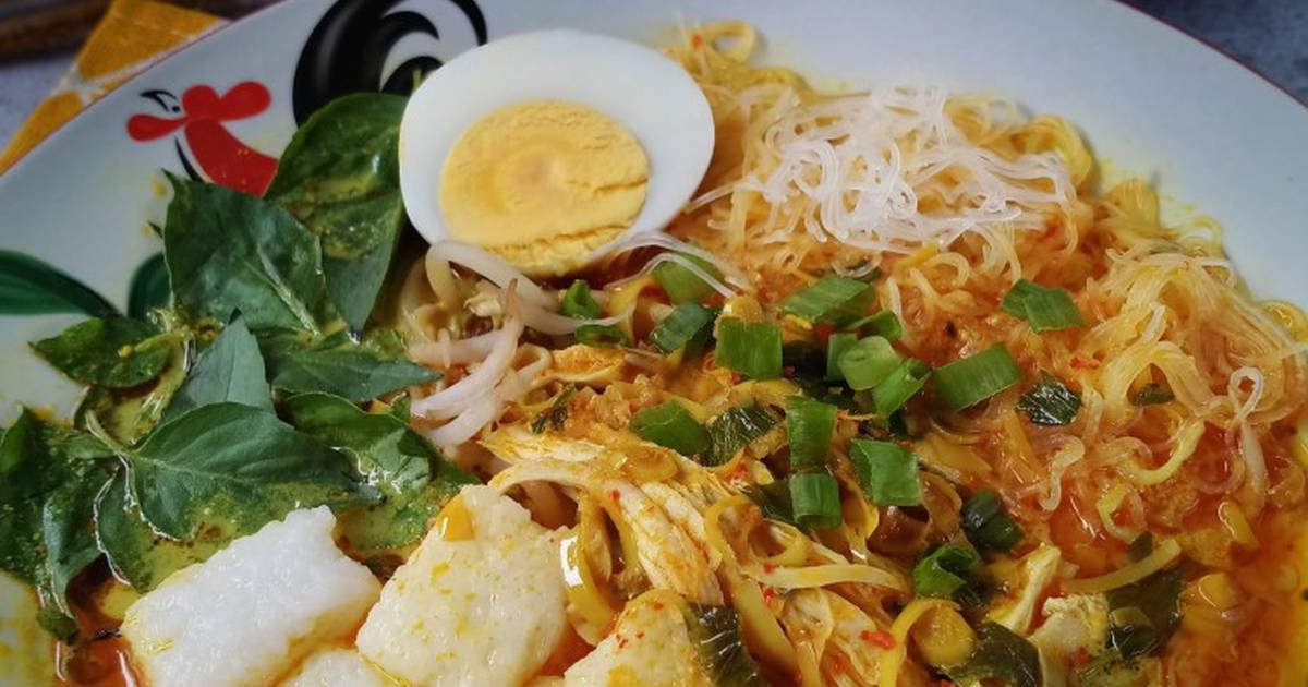 Tutorial mengolah 306. Laksa Kuah Kecombrang gurih